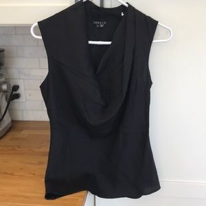Theory black blouse